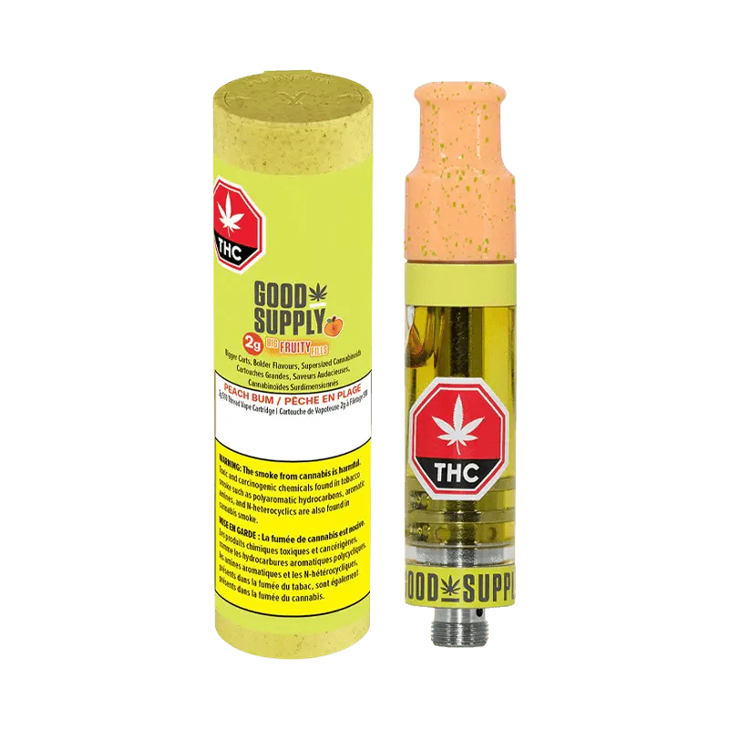 Good Supply - Peach Bum 2g Prefilled Vape Cartridge