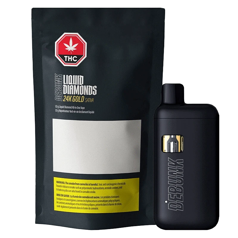 DEBUNK - Debunk 24K Gold Liquid Diamond 1g Disposable Vape
