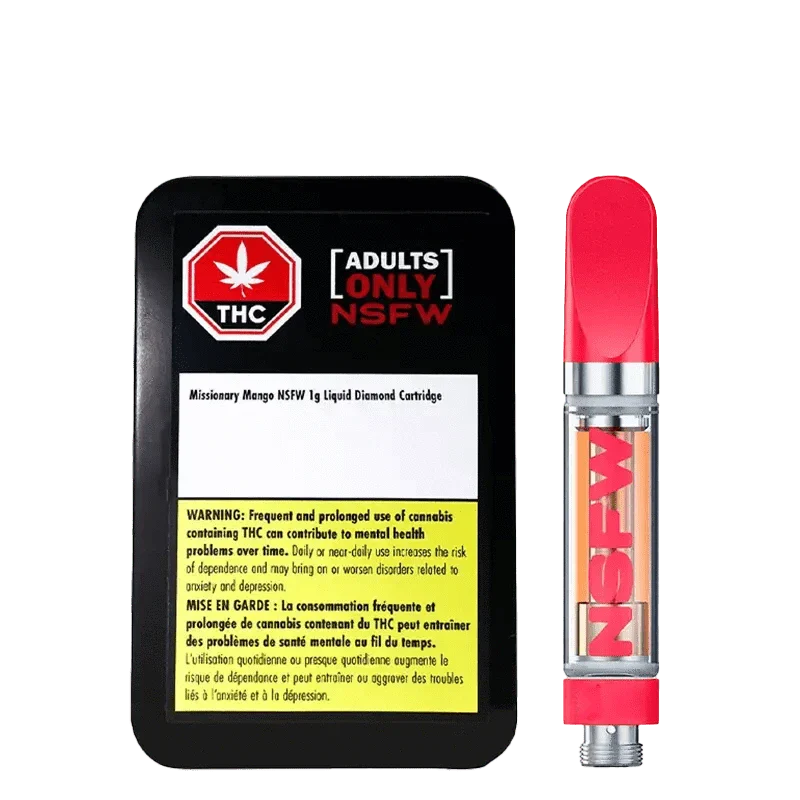 Adults Only - Adults Only Missionary Mango NSFW Liquid Diamond 1g Prefilled Vape Cartridge