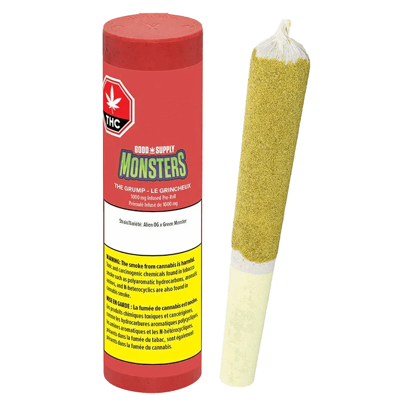 Product image The Grump 1 x 2.38g Infused PreRoll 1