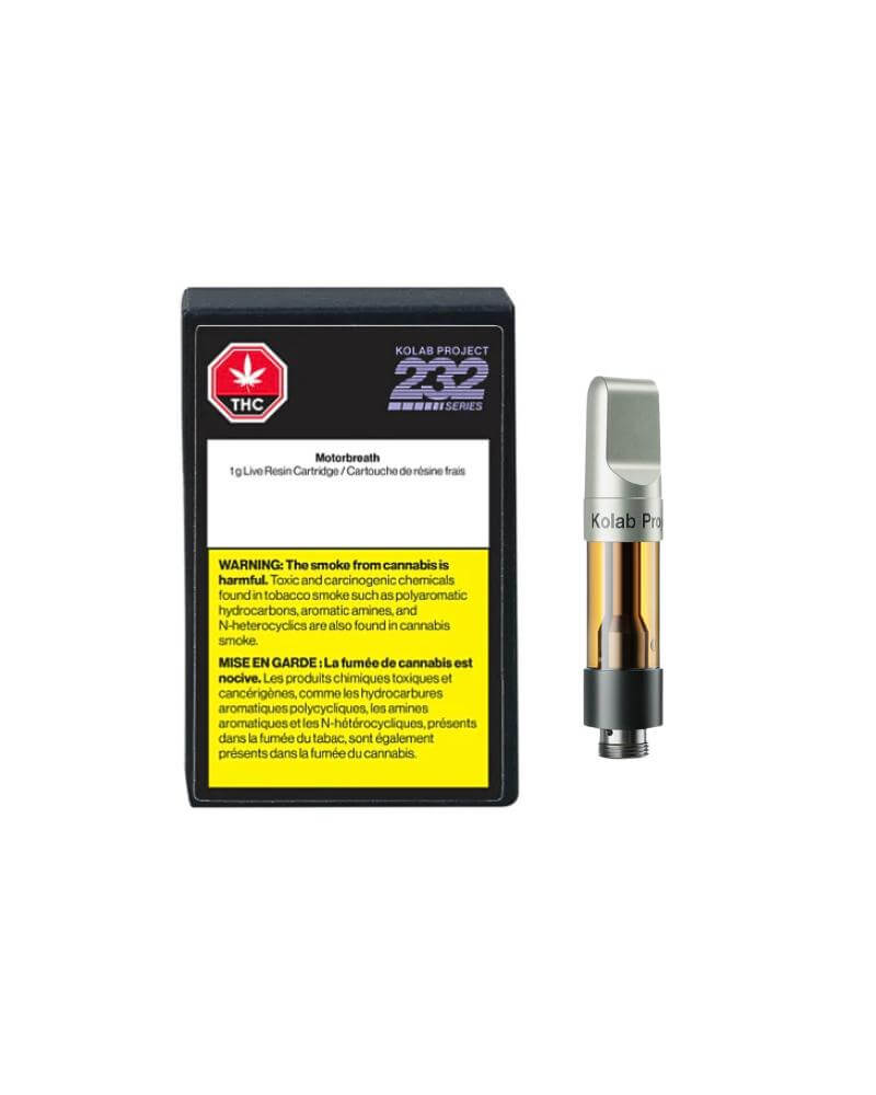 Kolab Project - Motorbreath Pure Live Resin 1g Prefilled Vape Cartridge ...
