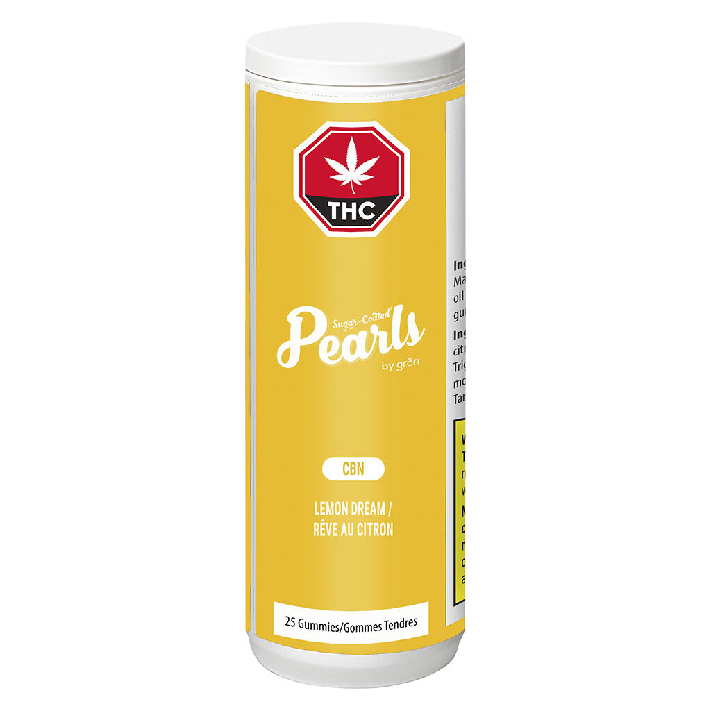 Pearls by gron - Lemon Dream CBN 25 x 3.5g Soft Chews