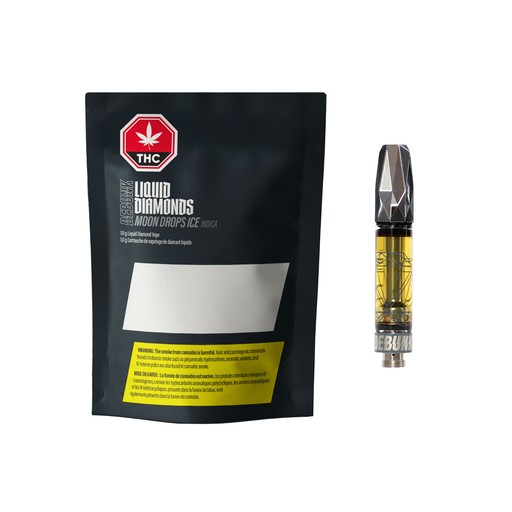 DEBUNK - ICE - Moon Drops Liquid Diamonds 1.0g Prefilled Vape Cartridge